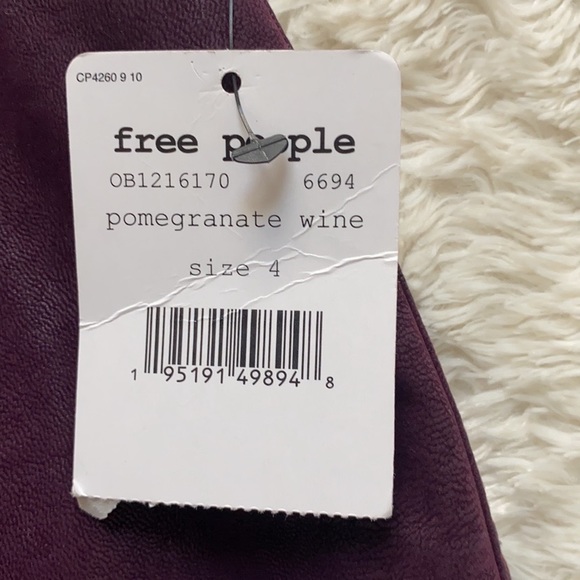 Free People Modern Femme Vegan Leather Mini Skirt - Picture 10 of 13